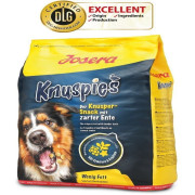 تشويقي سگ جوسرا کنازپاز 900 گرمی طعم اردک  Josera Knuspies
