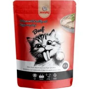پوچ گربه مورفی طعم گوشت 85 گرمی morphy