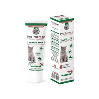 خمیر بهبود سلامت مجاری ادراری گربه پروپرفکت 100 گرمی URINARY PASTE ProPerfeck
