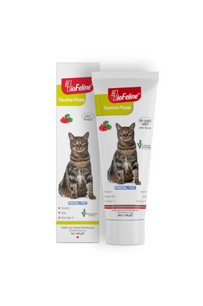خمیر مکمل تائورین گربه بیوفلین 100 گرمی Taurine Paste BioFeline