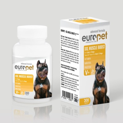 قرص تقویت عضلات سگ یوروپت دانه ای europet