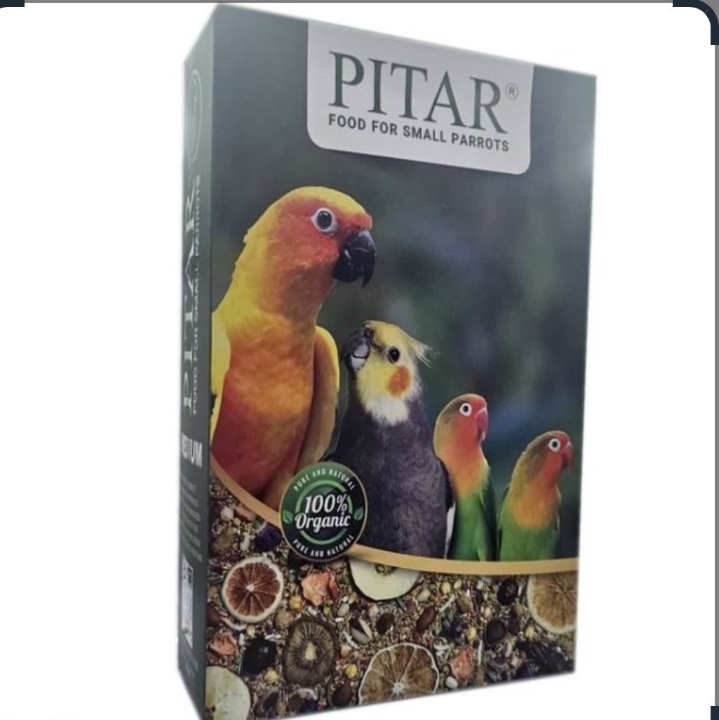 خوراک اجیلی میوه ای مدیوم طوطی سان کوچک پیتار