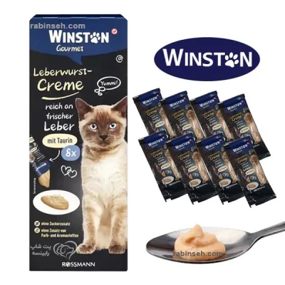 بستنی گربه گورمت وینستون WINSTON