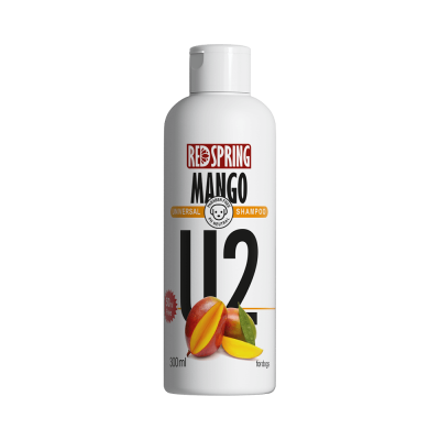 شامپو U2  رد اسپرینگ 250 میل مخصوص سگ با عصاره انبه REDSPRING